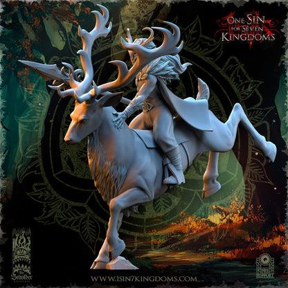 The Beholder Miniatures Evergreen Elves Deepwood Riders - Fantasy / D&D (Custom Order) - product image 8 of 16