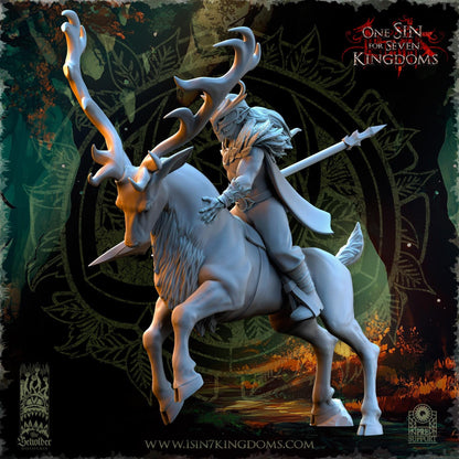 The Beholder Miniatures Evergreen Elves Deepwood Riders - Fantasy / D&D (Custom Order) - product image 12 of 16