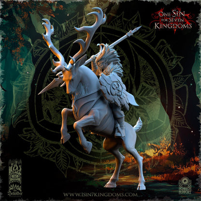 The Beholder Miniatures Evergreen Elves Deepwood Riders - Fantasy / D&D (Custom Order) - product image 14 of 16