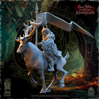 The Beholder Miniatures Evergreen Elves Deepwood Riders - Fantasy / D&D (Custom Order) - product image 16 of 16