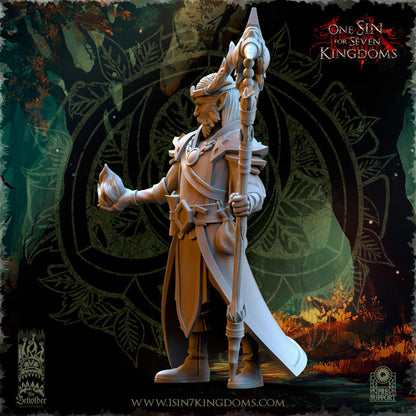 The Beholder Miniatures Findlas, Keeper of the Woods - Fantasy / D&D (Custom Order) - product image 3 of 4