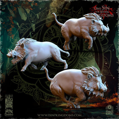 The Beholder Miniatures Evergreen Elves Beastmasters - Fantasy / D&D (Custom Order) - product image 7 of 8