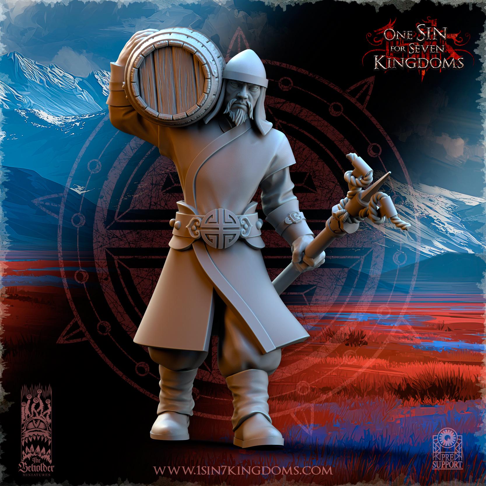 The Beholder Miniatures Astarii Barbarian Warlord Astarii Dynasty Imperial Cannon - Fantasy / D&D (Custom Order) - product image 11 of 11