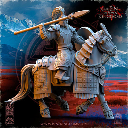 The Beholder Miniatures Astarii Dynasty Riders - Fantasy / D&D (Custom Order) - product image 4 of 6