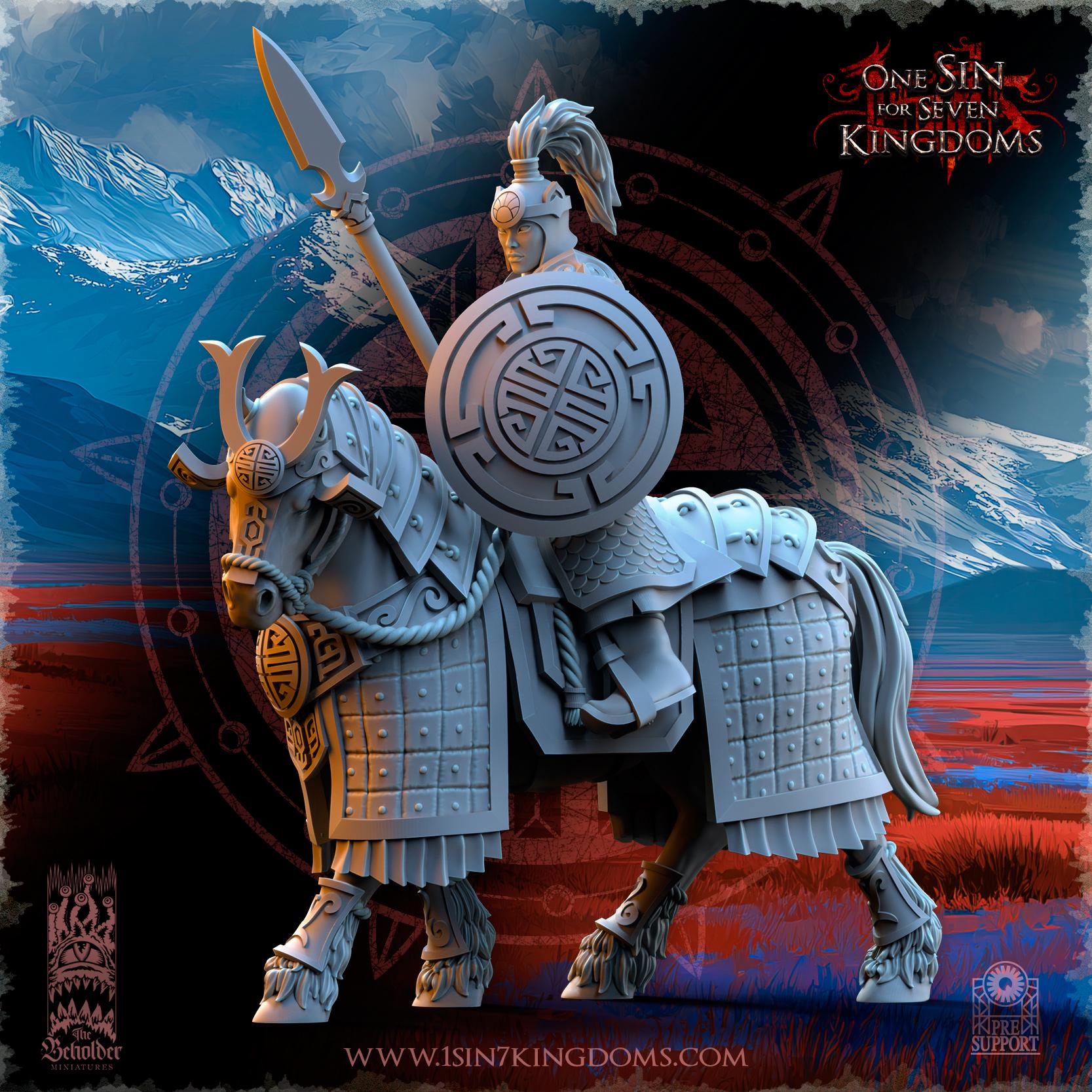 The Beholder Miniatures Astarii Dynasty Riders - Fantasy / D&D (Custom Order) - product image 6 of 6