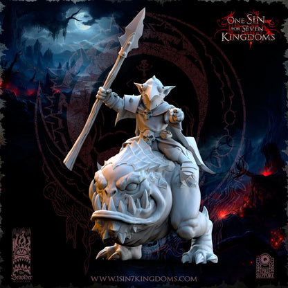 The Beholder Miniatures The Black Horde Kavehorror Knights - Fantasy / D&D (Custom Order) - product image 3 of 6