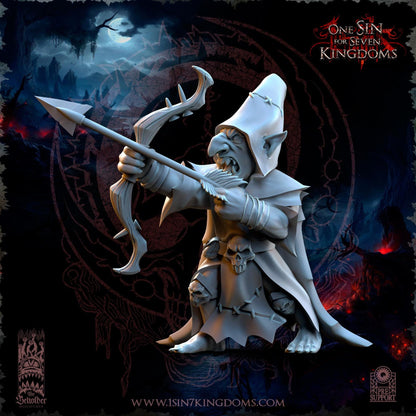 The Beholder Miniatures The Black Horde Goblins Archers - Fantasy / D&D (Custom Order) - product image 3 of 7