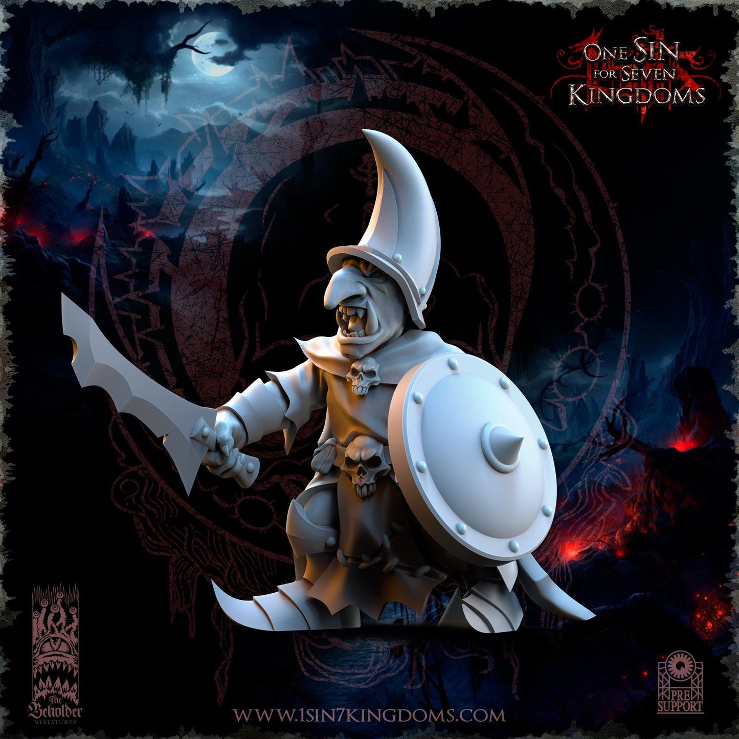 The Beholder Miniatures The Black Horde Goblins Archers - Fantasy / D&D (Custom Order) - product image 5 of 7