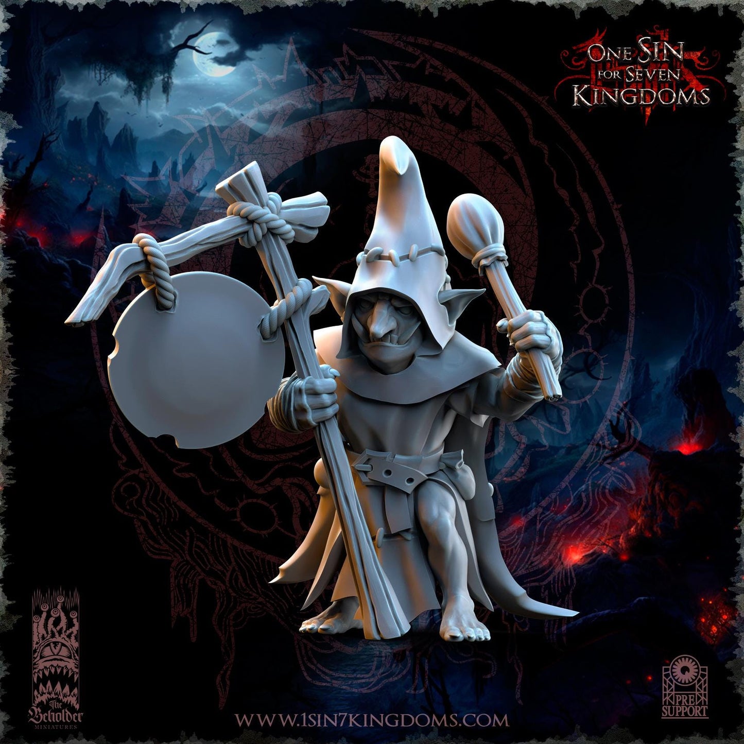 The Beholder Miniatures The Black Horde Goblins Archers - Fantasy / D&D (Custom Order) - product image 6 of 7
