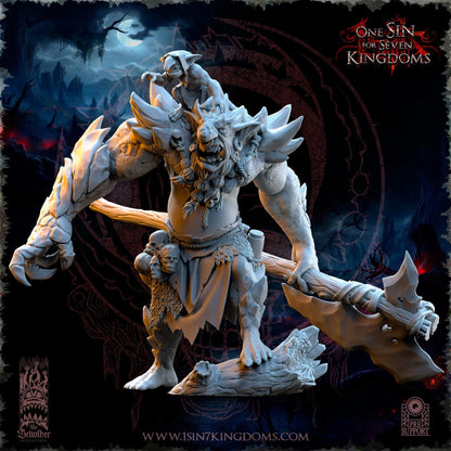 The Beholder Miniatures Krakham Elder of the Rocks - Fantasy / D&D (Custom Order) - product image 1 of 6