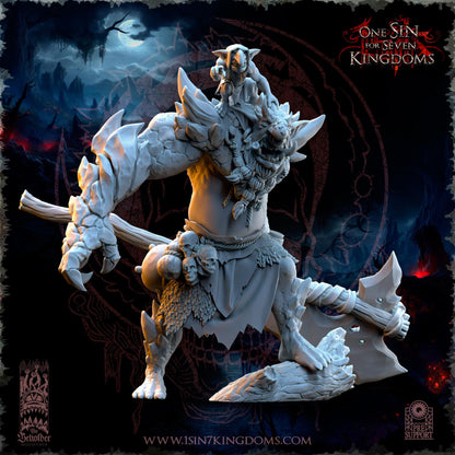The Beholder Miniatures Krakham Elder of the Rocks - Fantasy / D&D (Custom Order) - product image 2 of 6
