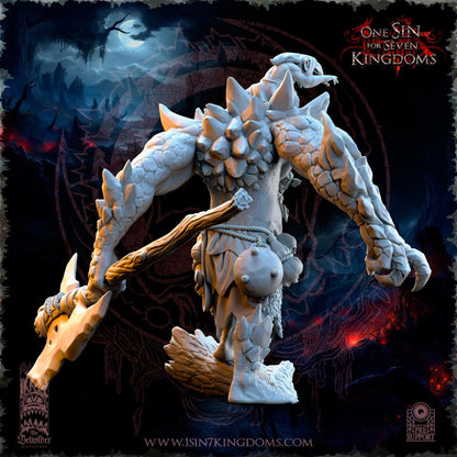 The Beholder Miniatures Krakham Elder of the Rocks - Fantasy / D&D (Custom Order) - product image 4 of 6
