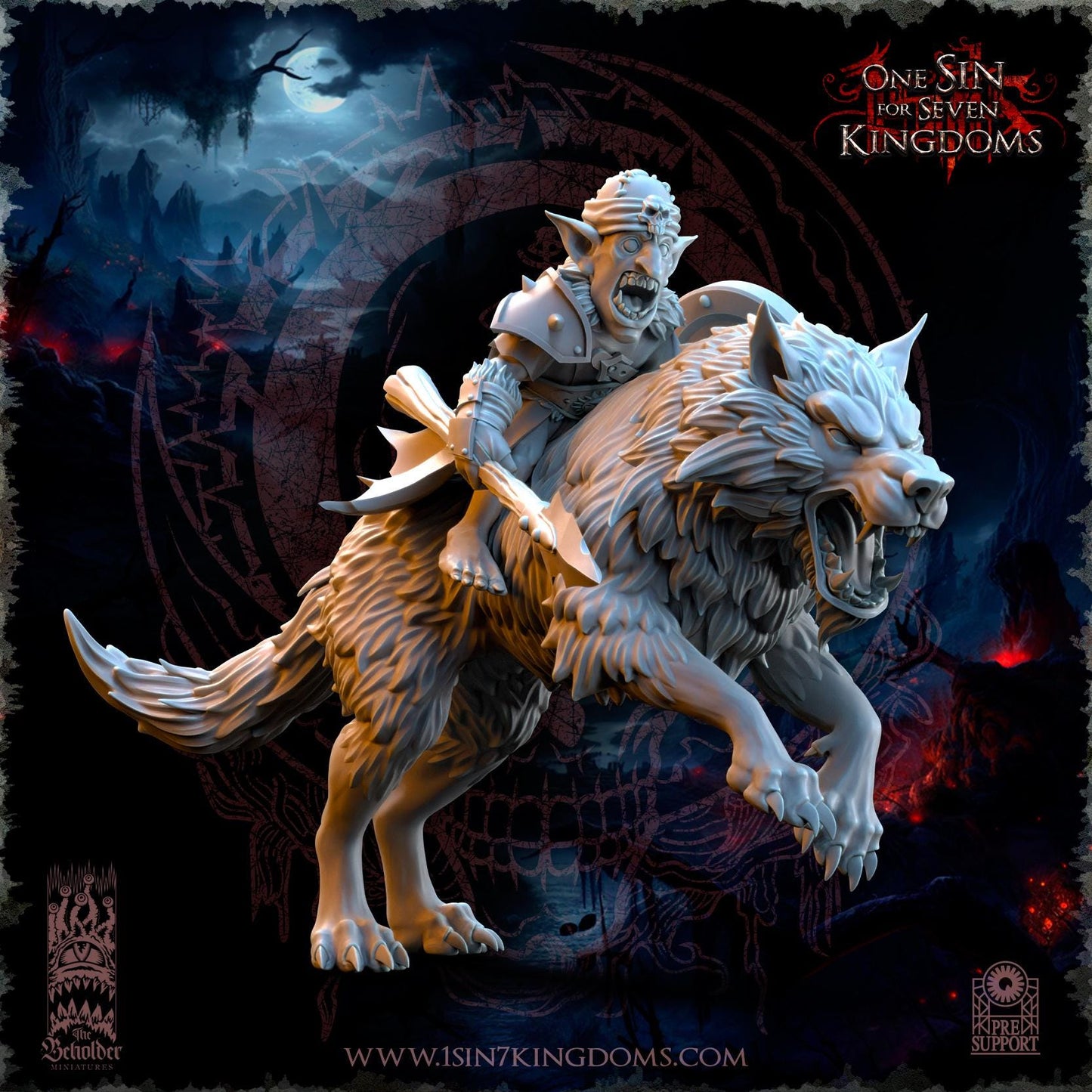 The Beholder Miniatures The Black Horde Goblins Desert Riders - Fantasy / D&D (Custom Order) - product image 7 of 11