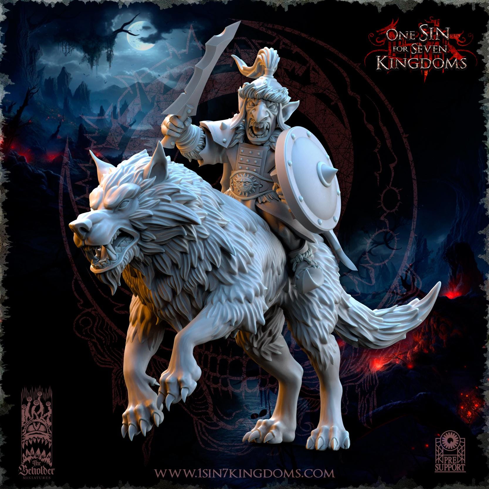 The Beholder Miniatures The Black Horde Goblins Desert Riders - Fantasy / D&D (Custom Order) - product image 8 of 11