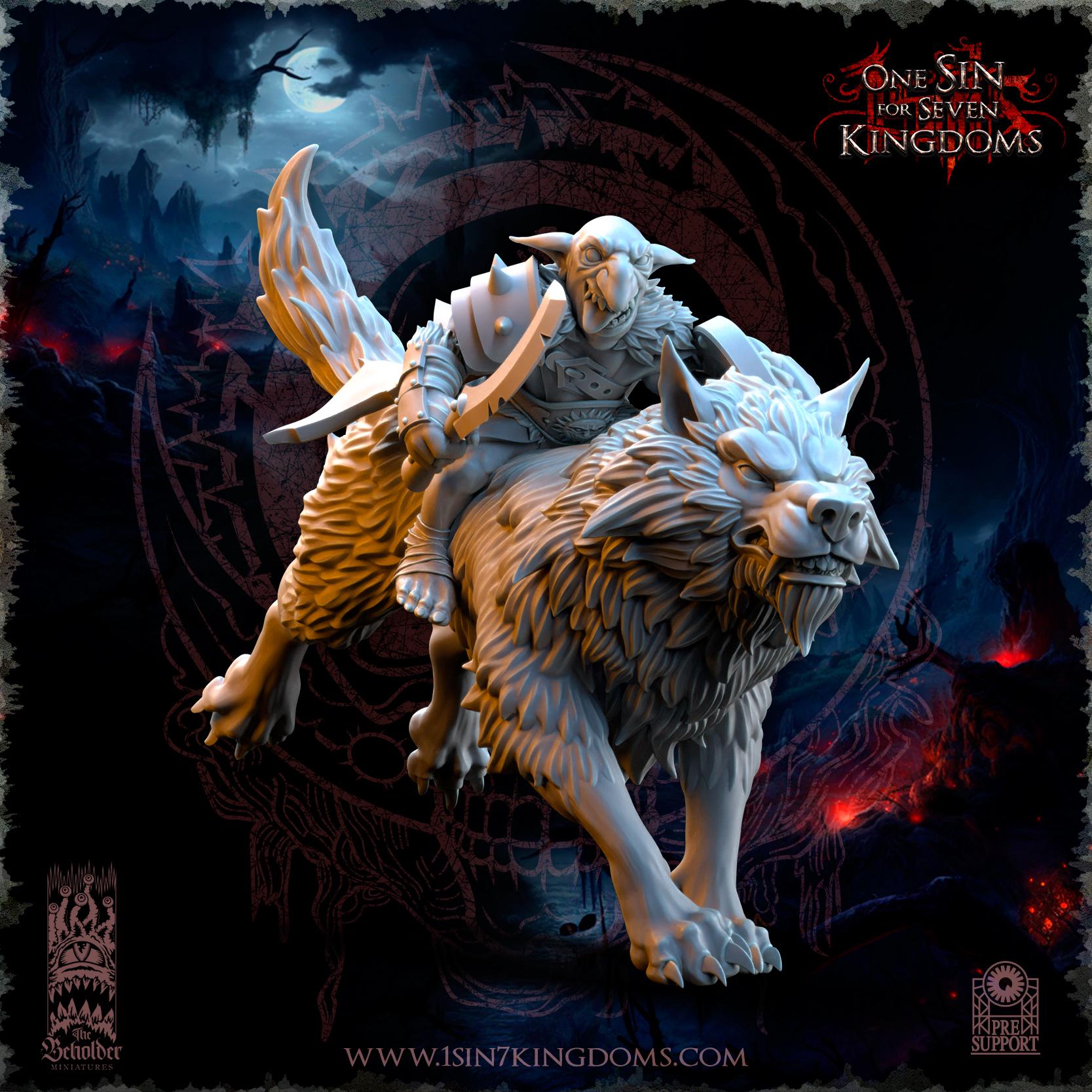 The Beholder Miniatures The Black Horde Goblins Desert Riders - Fantasy / D&D (Custom Order) - product image 9 of 11