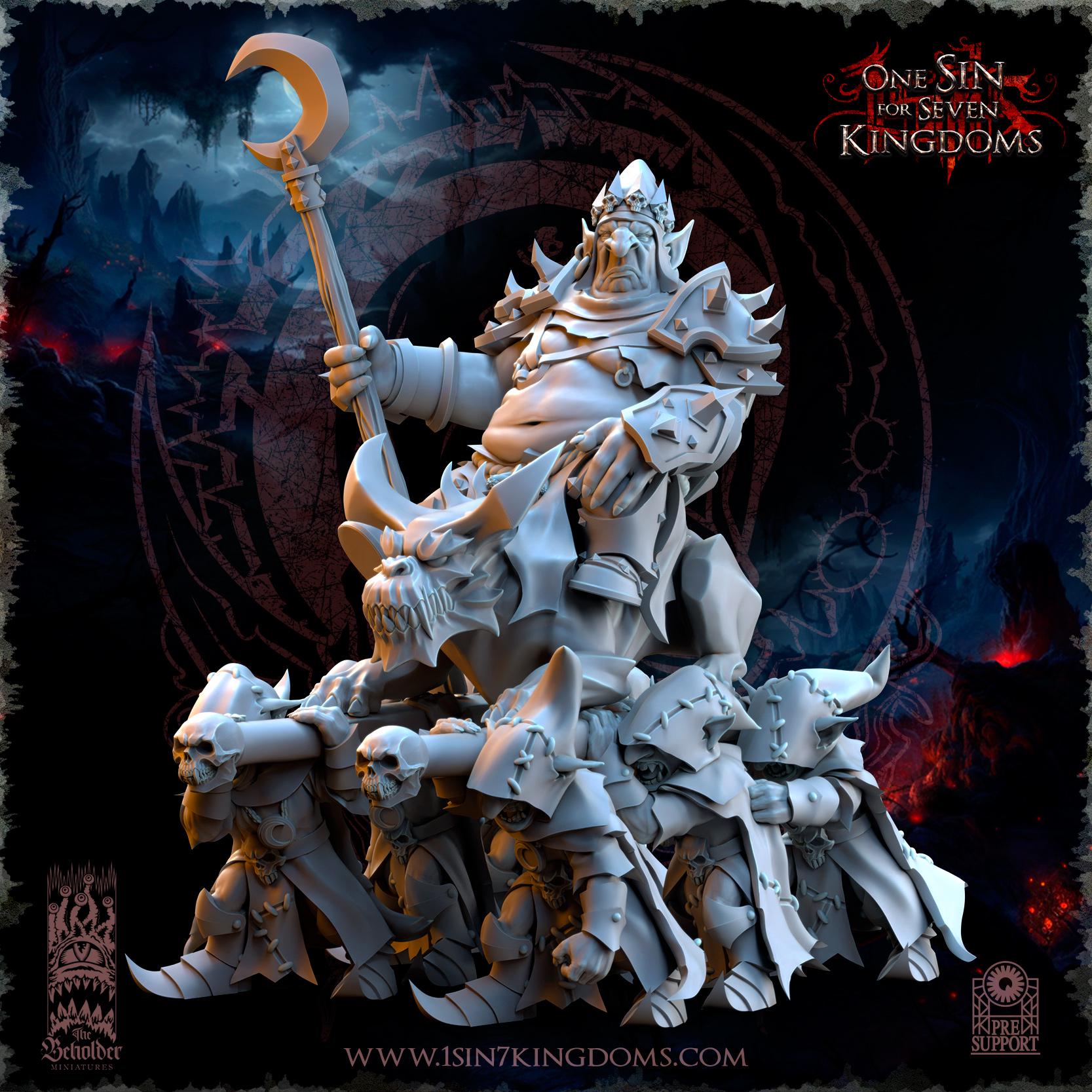 The Beholder Miniatures Gorgol "The Tyrant" - Fantasy / D&D (Custom Order) - product image 1 of 10