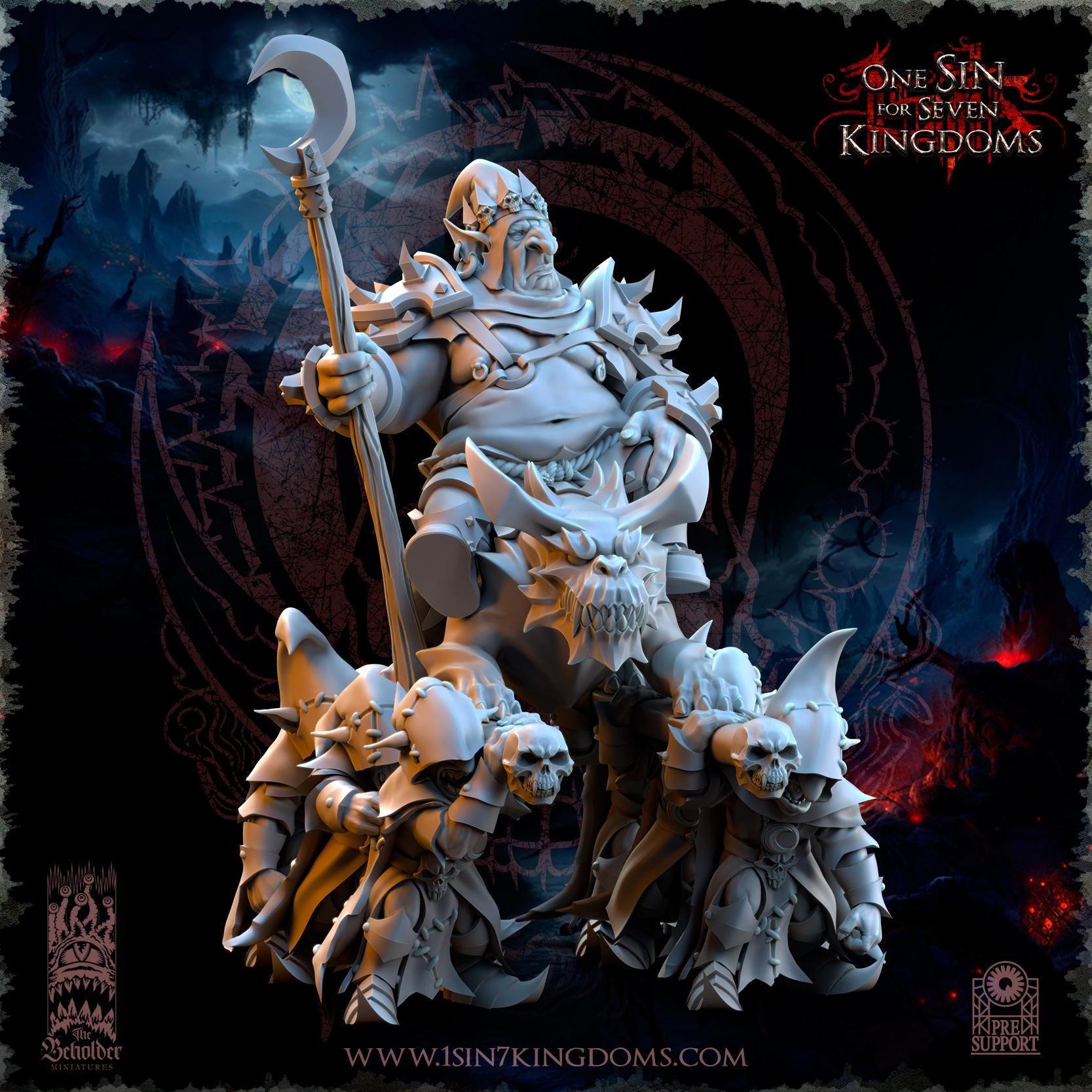 The Beholder Miniatures Gorgol "The Tyrant" - Fantasy / D&D (Custom Order) - product image 2 of 10
