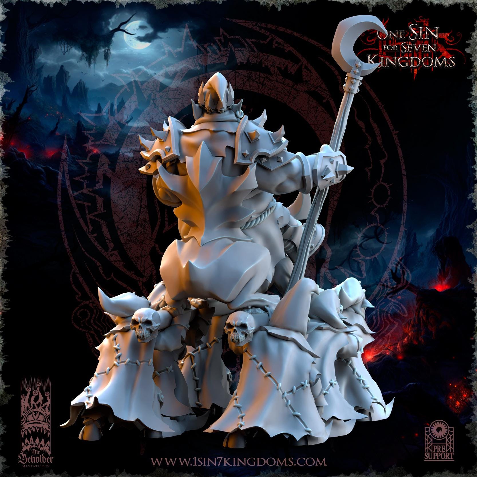 The Beholder Miniatures Gorgol "The Tyrant" - Fantasy / D&D (Custom Order) - product image 5 of 10