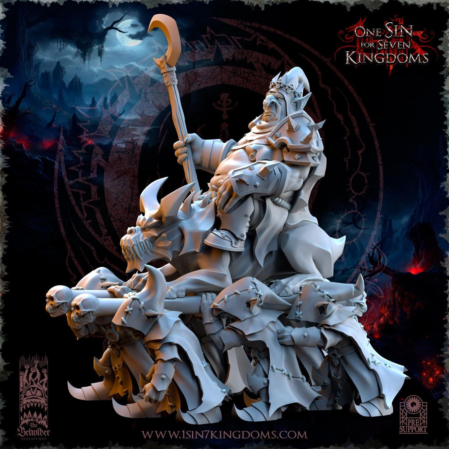 The Beholder Miniatures Gorgol "The Tyrant" - Fantasy / D&D (Custom Order) - product image 8 of 10