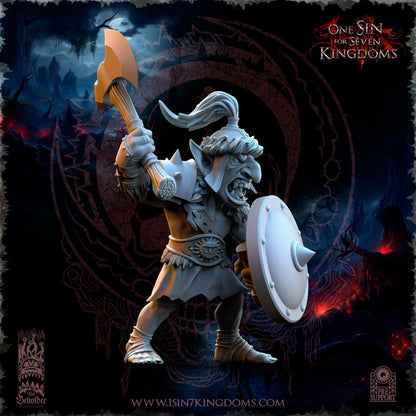 The Beholder Miniatures The Black Horde Goblins Desert Warriors - Fantasy / D&D (Custom Order) - product image 3 of 7