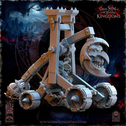 The Beholder Miniatures The Black Horde Goblins Trebuchet - Fantasy / D&D (Custom Order) - product image 2 of 12