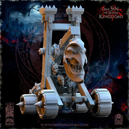 The Beholder Miniatures The Black Horde Goblins Trebuchet - Fantasy / D&D (Custom Order) - product image 3 of 12