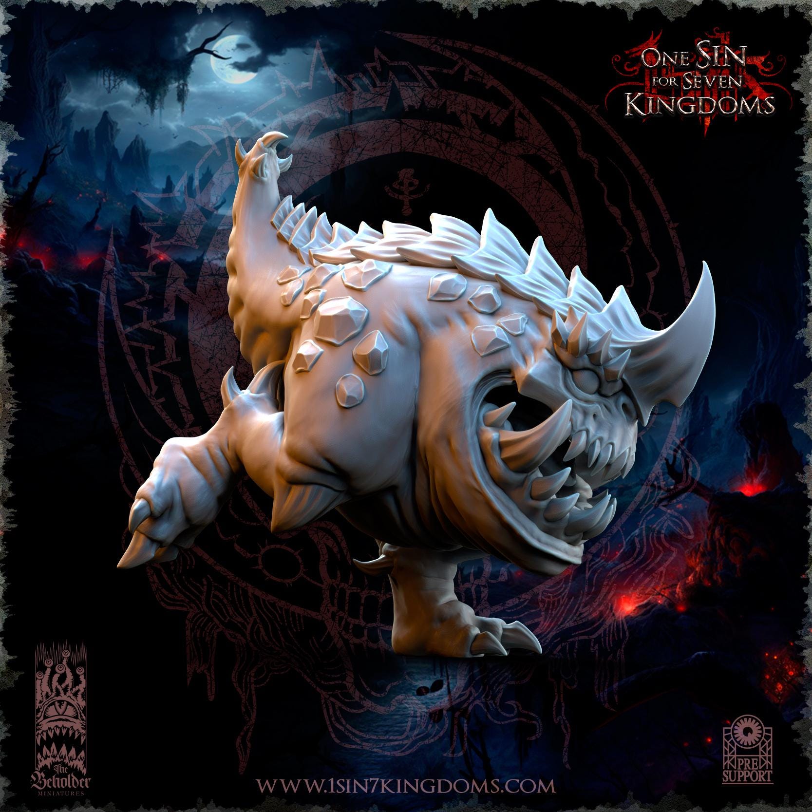 The Beholder Miniatures The Black Horde Kavehorrors Whisperers - Fantasy / D&D (Custom Order) - product image 7 of 14