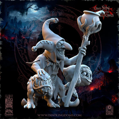 The Beholder Miniatures The Black Horde Goblins Mushroom Eaters - Fantasy / D&D (Custom Order) - product image 5 of 6