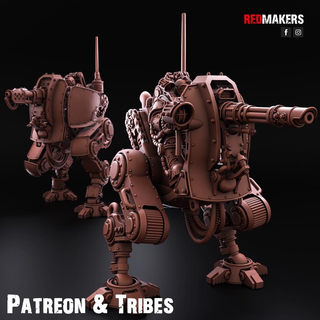 Red Makers Scout Solar Guard Mech (Custom Order) - product image 1 of 8