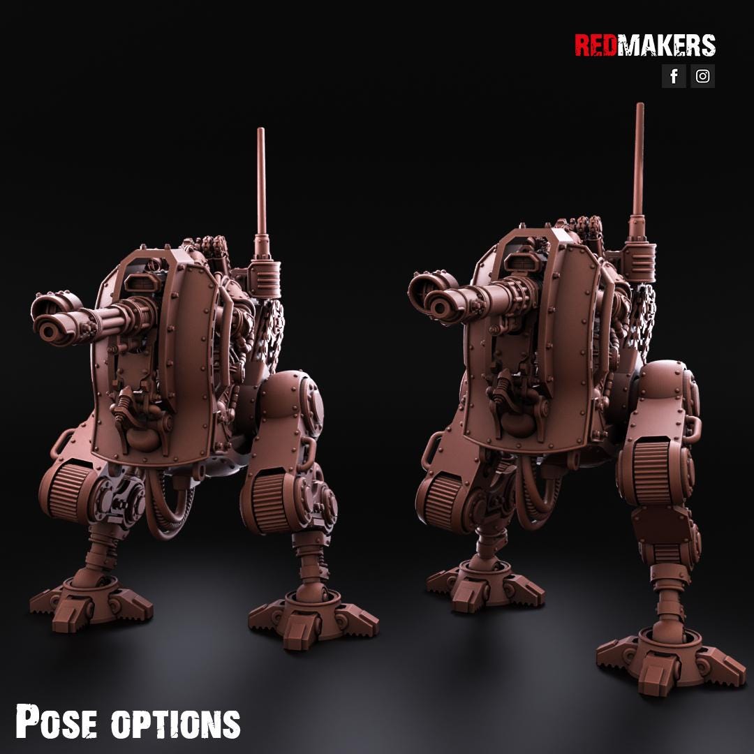 Red Makers Scout Solar Guard Mech (Custom Order) - product image 5 of 8