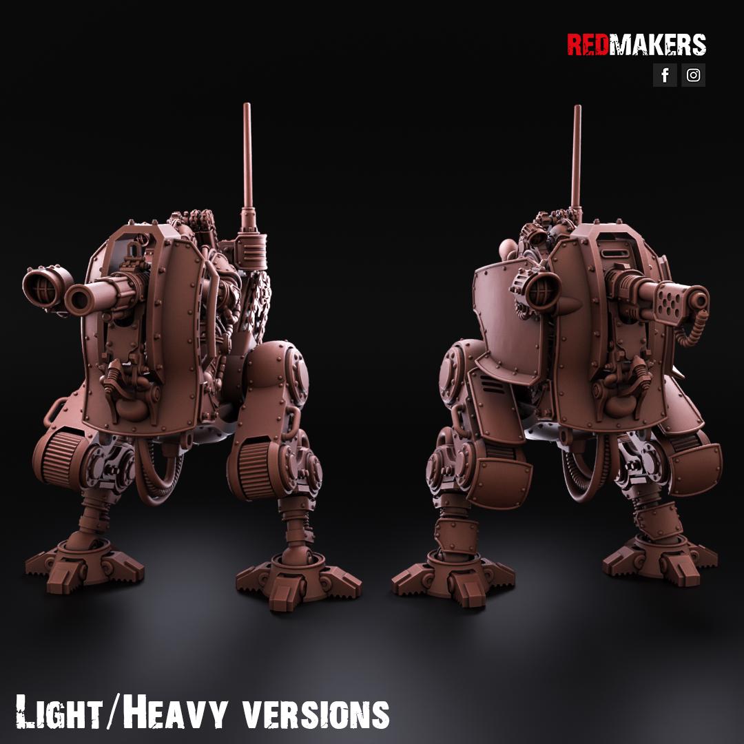 Red Makers Scout Solar Guard Mech (Custom Order) - product image 6 of 8