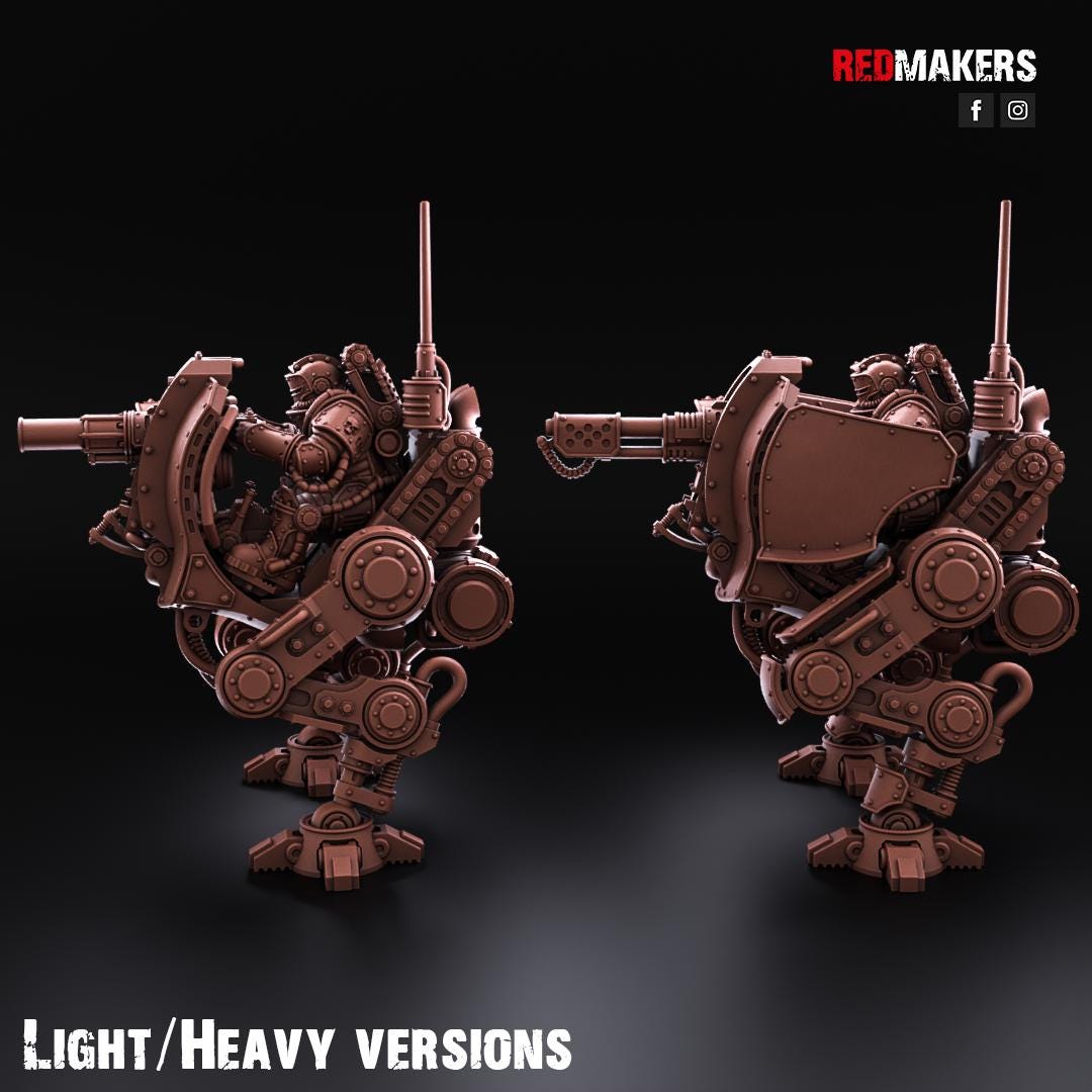 Red Makers Scout Solar Guard Mech (Custom Order) - product image 7 of 8