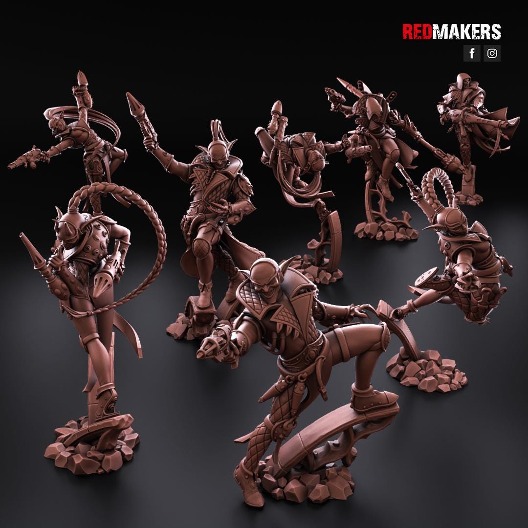 Red Makers Kill Squad – The Silent Masque x8 (Custom Order) - product image 3 of 8