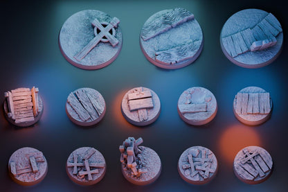Saints from Trenches Trench Bases - Trench  Compatible (Custom Order) - product image 2 of 2