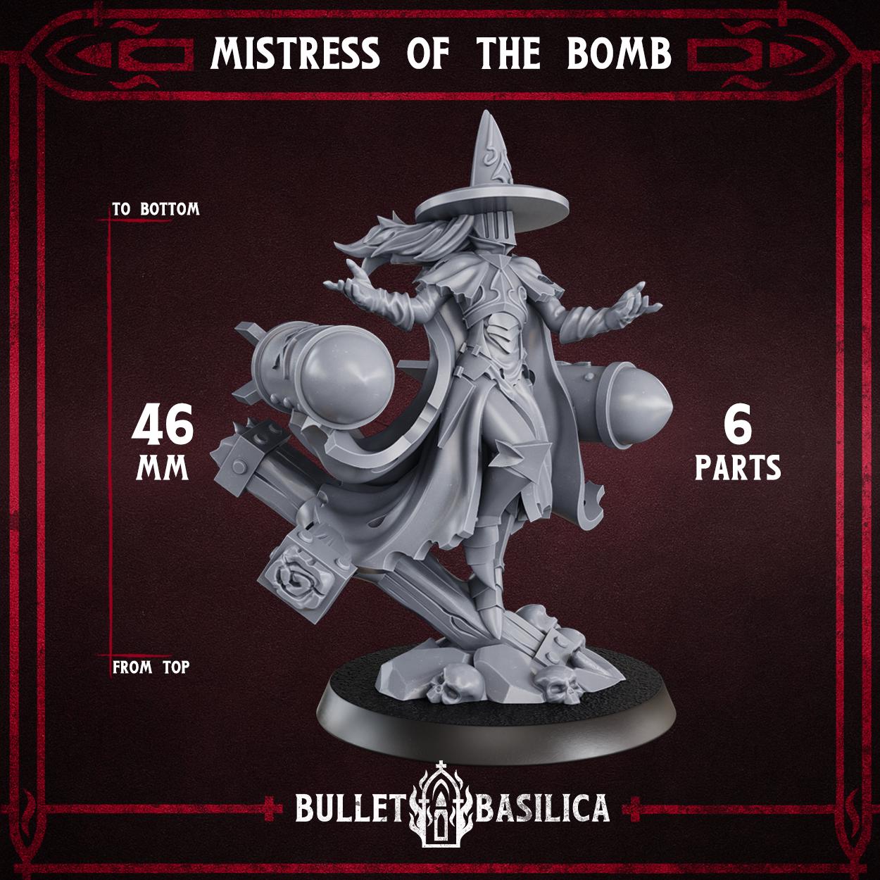 Bullet Basilica Mistress of the Bomb (HQ) - Trench  Compatible (Custom Order) - product image 1 of 3