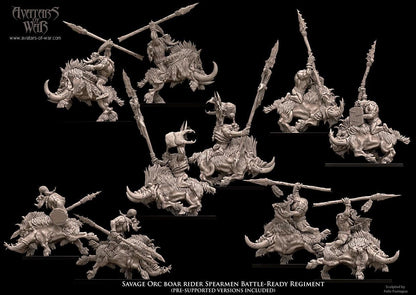 Avatars of War Savage Orc Boar Riders - Fantasy / D&D (Custom Order) - product image 4 of 4