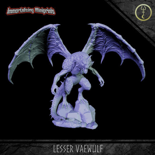 Immortalizing Miniprints Lesser Vaewulf - Fantasy / D&D (Custom Order) - product image 1 of 5