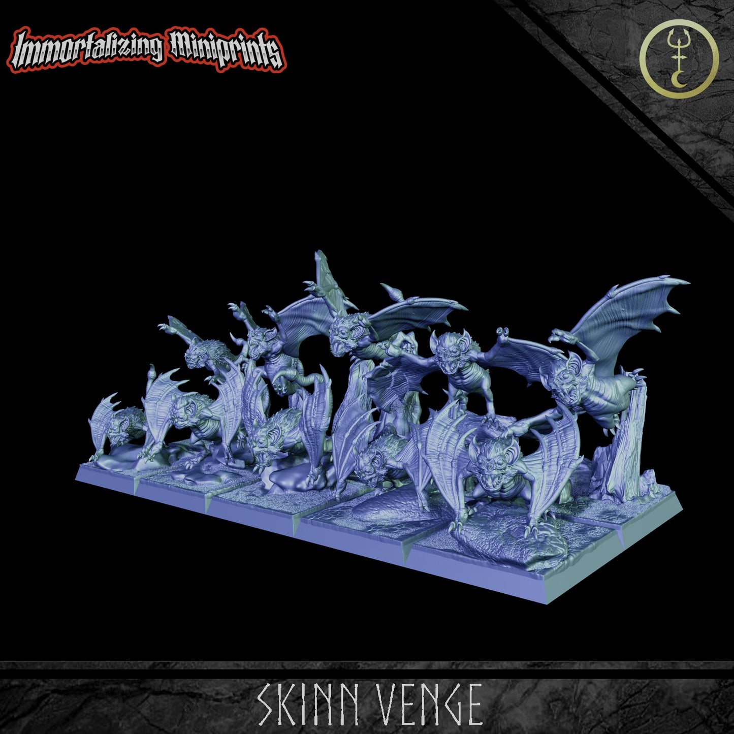Immortalizing Miniprints Skinn Venge - Fantasy / D&D (Custom Order) - product image 3 of 3