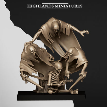 Highland Miniatures Ghosts Swarms - Fantasy / D&D (Custom Order) - product image 5 of 7