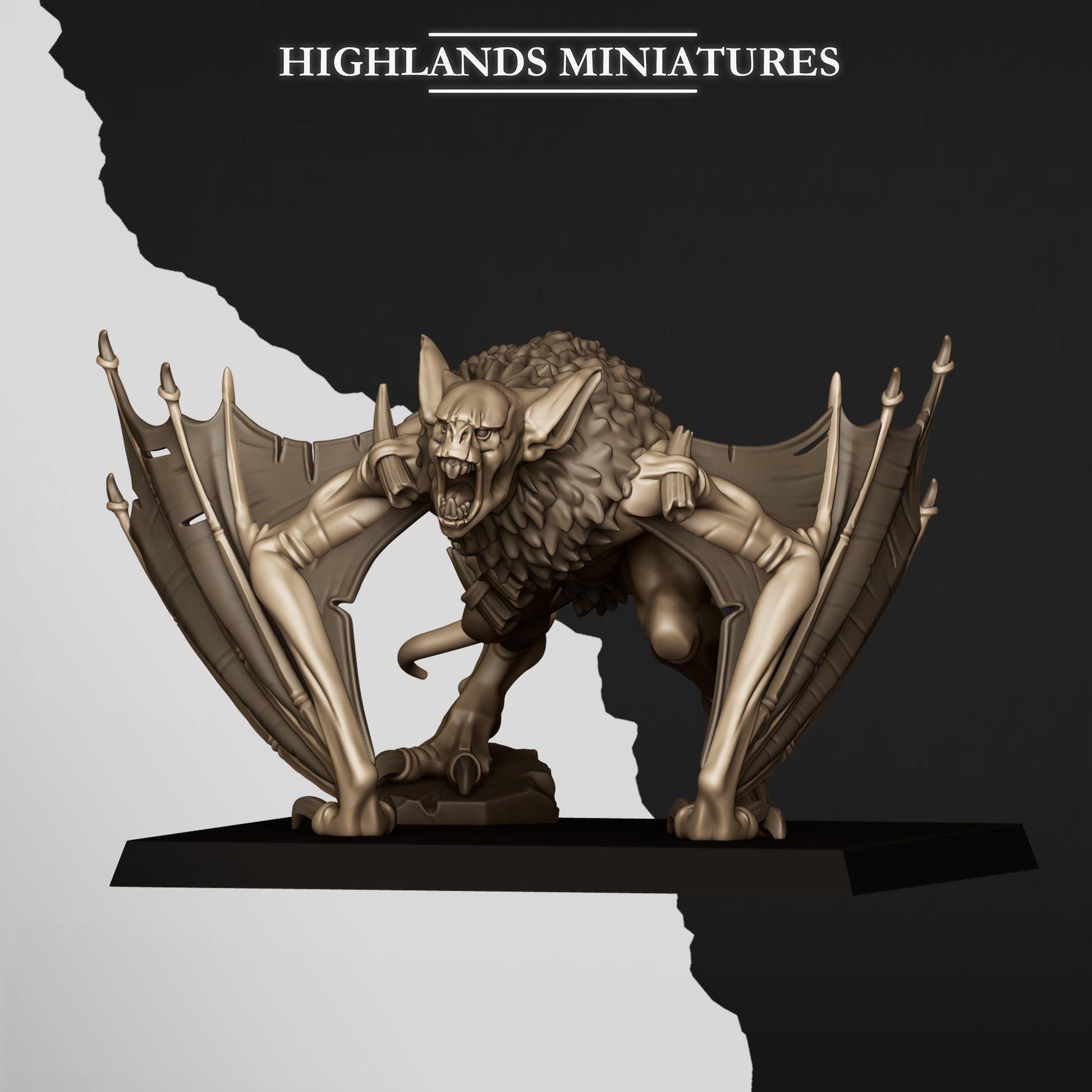 Highland Miniatures Pit Bat - Fantasy / D&D (Custom Order) - product image 2 of 4