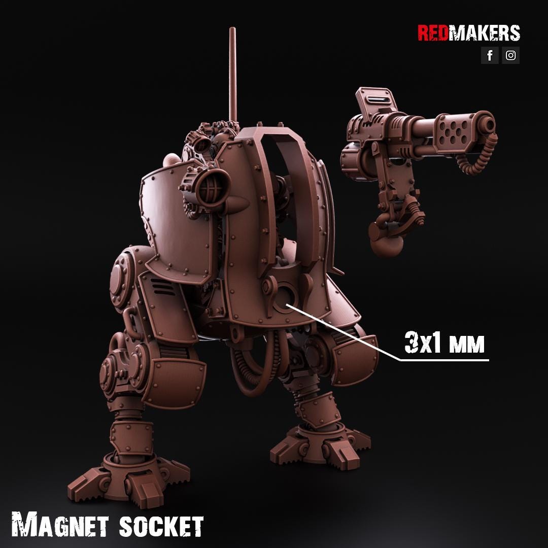 Red Makers Scout Solar Guard Mech (Custom Order) - product image 3 of 8