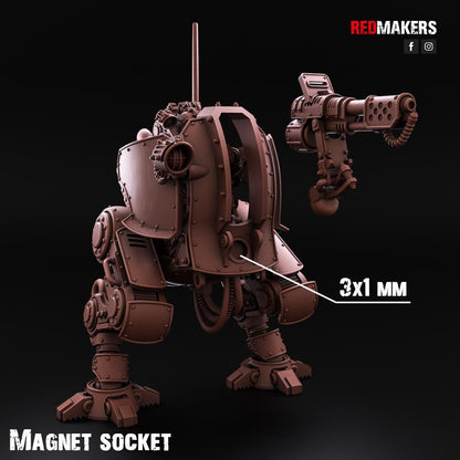 Red Makers Scout Solar Guard Mech (Custom Order) - product image 3 of 8