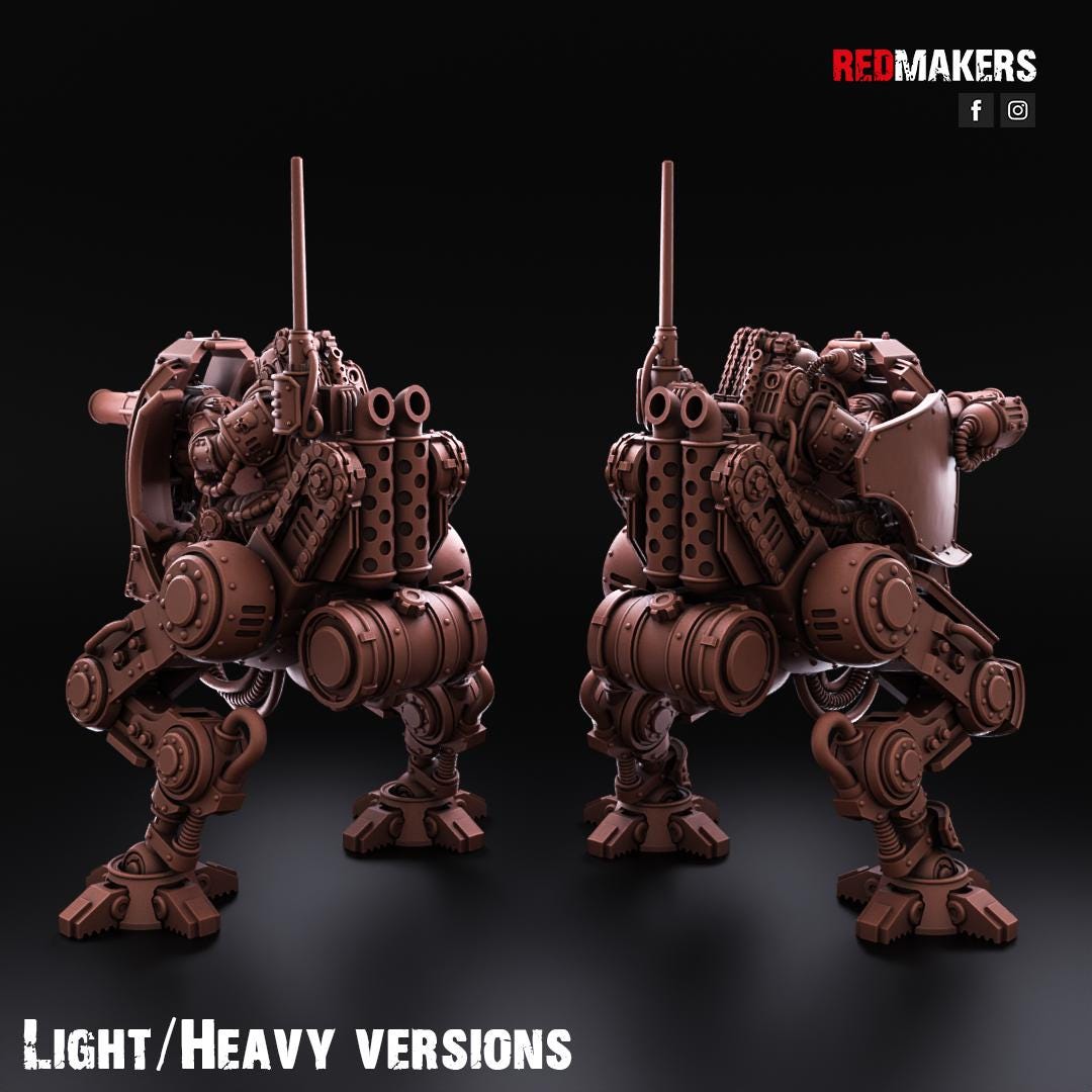 Red Makers Scout Solar Guard Mech (Custom Order) - product image 8 of 8