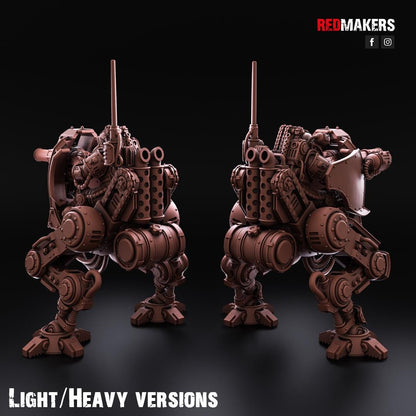 Red Makers Scout Solar Guard Mech (Custom Order) - product image 8 of 8