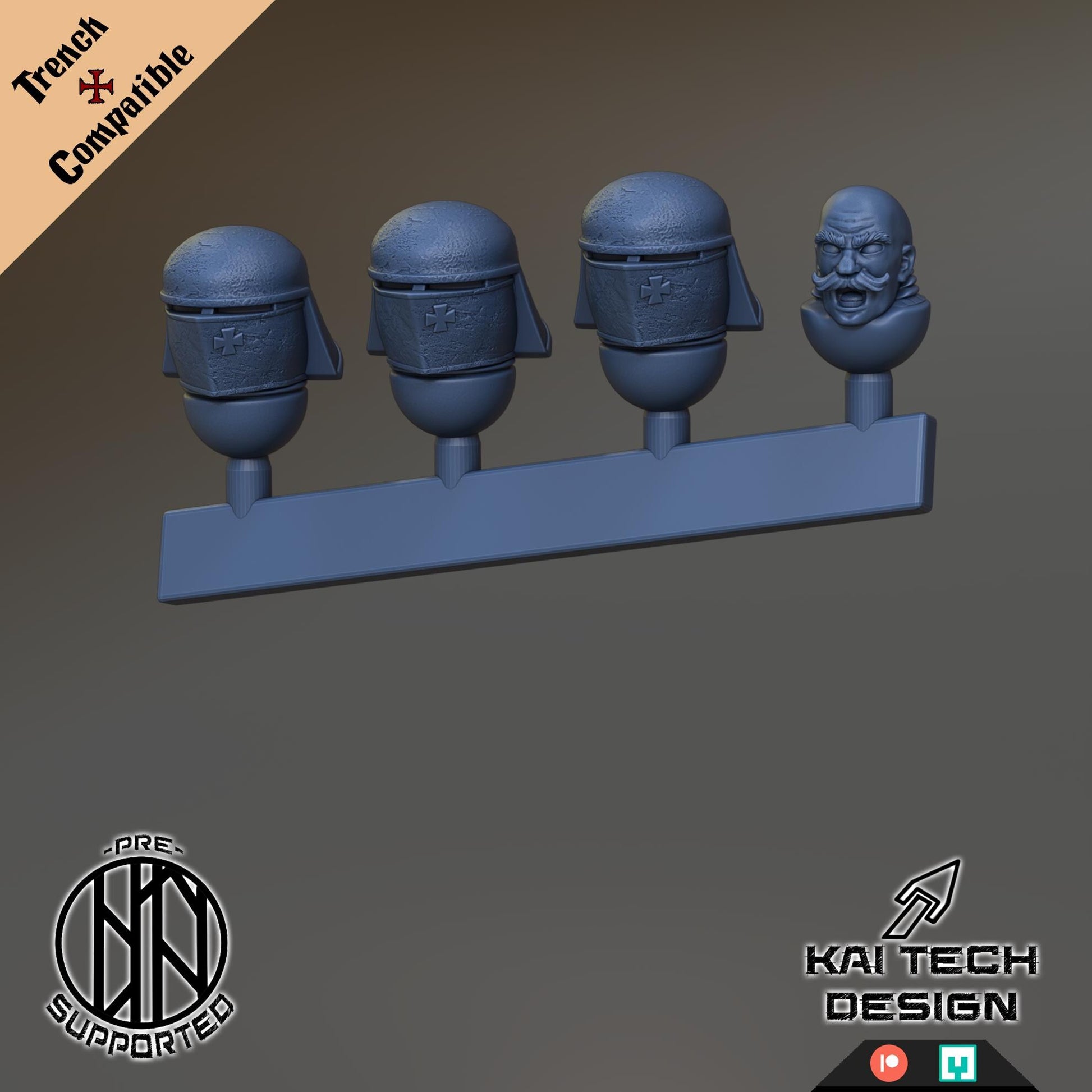 Kaitech Antioch Mech Infantry - Trench  Compatible (Custom Order) - product image 3 of 3