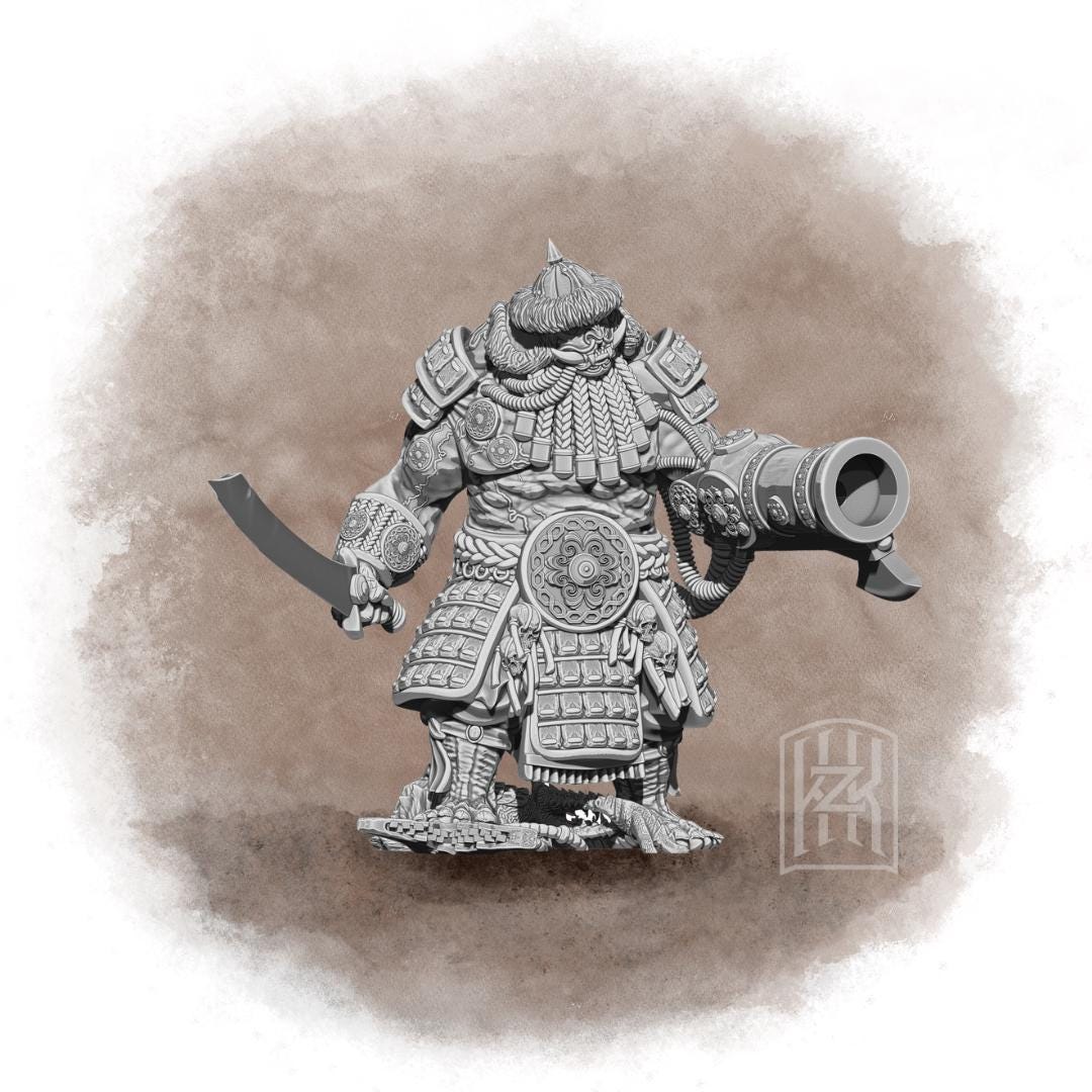 KzK Minis Trench Wars - The Qarīn-Kumun - Siege Almas (Custom Order) - product image 2 of 2