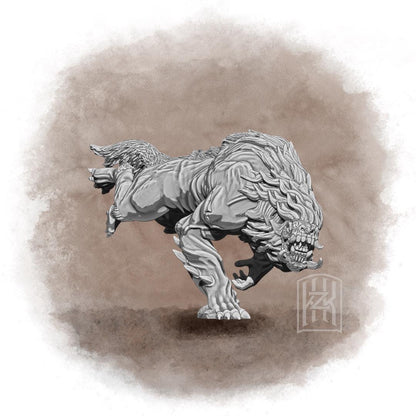 KzK Minis Trench Wars - The Qarīn-Kumun - Keshikten Shotgun and Shield (Custom Order) - product image 2 of 3