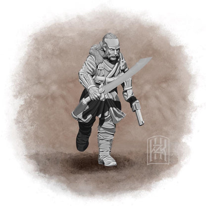 KzK Minis Trench Wars - The Qarīn-Kumun - Azeb Warriors (Custom Order) - product image 5 of 6