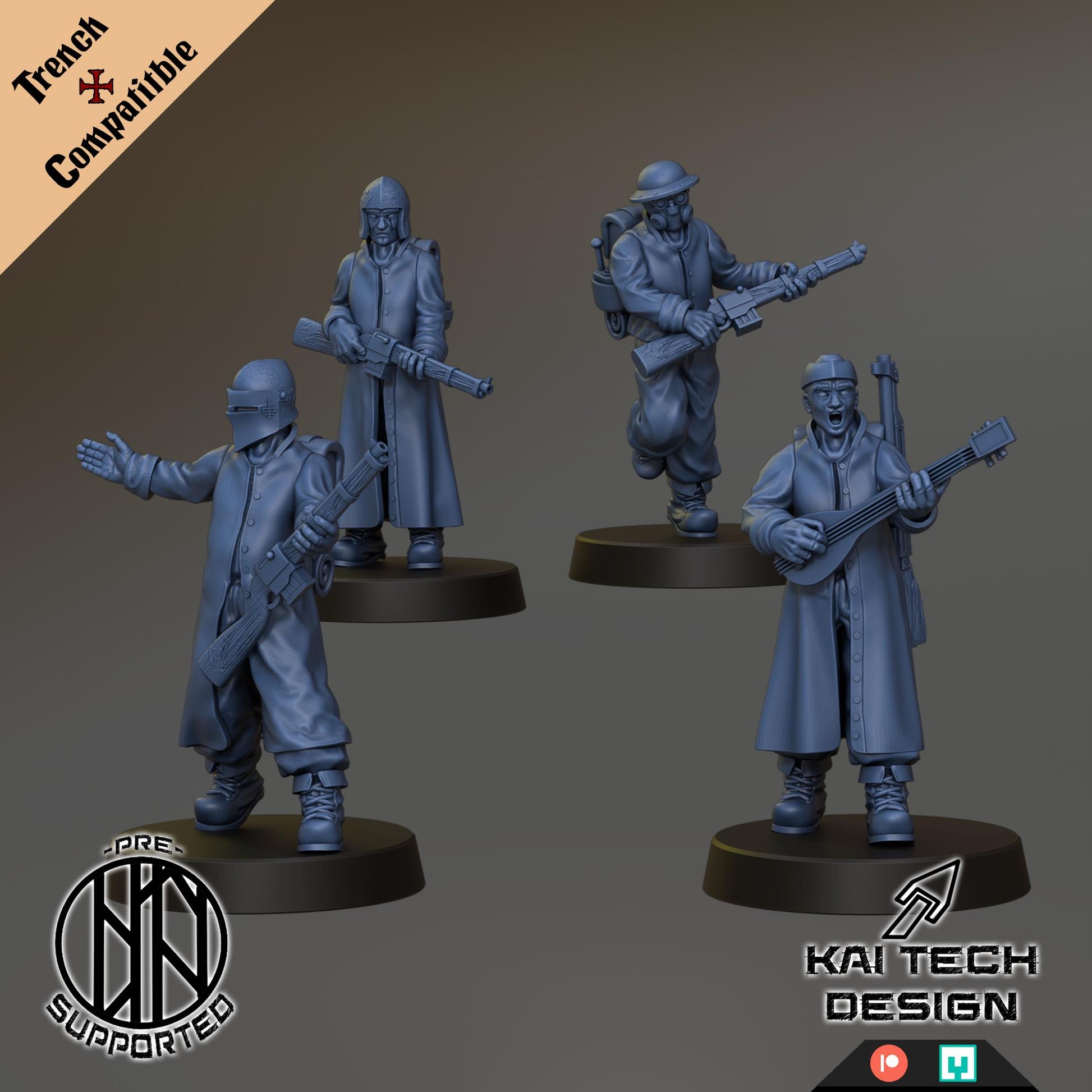 Kaitech Antioch Yeomen - Trench  Compatible (Custom Order) - product image 1 of 2