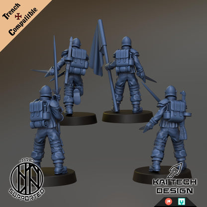 Kaitech Antioch Shocktroopers - Trench  Compatible (Custom Order) - product image 2 of 2